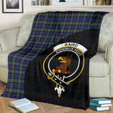 Clan Baird Modern Tartan Crest Blanket Wave Style YF32 Clan Baird Tartan Today